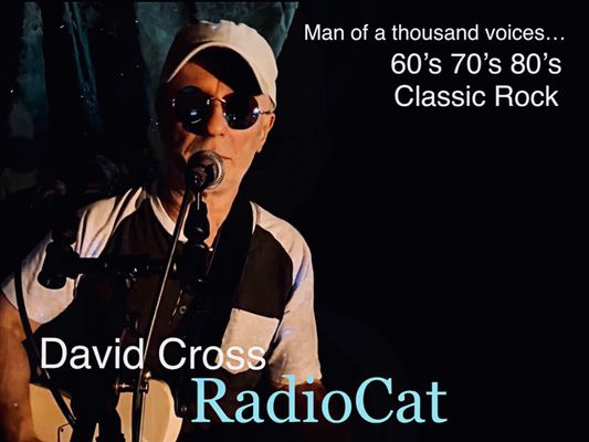 RadioCats vocal performances are the next best thing to hearing your favorite classic rock on the radio!
Nicknamed the RadioCat!