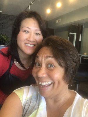 Thank you Judy.  Love the cut color and style. See you in May.