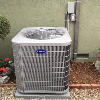 A/C Installation Carrier Performance 2 Stage 15-17 Seer