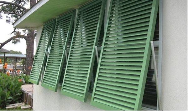 Hurricane storm shutters help fight against flying debris, wind, rain, hail and anything associated with a tropical storm