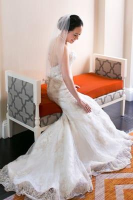 Maggie Sottero's Tamsyn gown. Photo courtesy Dove Photography