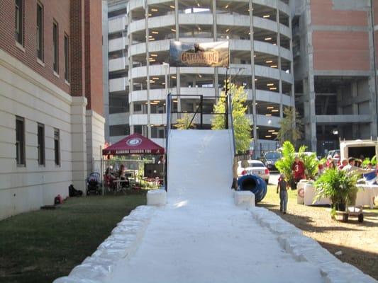 The "Big King" snow slide