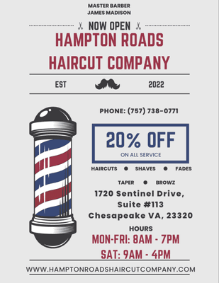 Hampton Roads Hair Cut