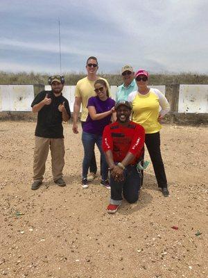 Fun day at the range