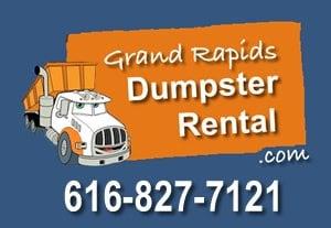 Grand Rapids Dumpster Rental - Call 616-827-7121