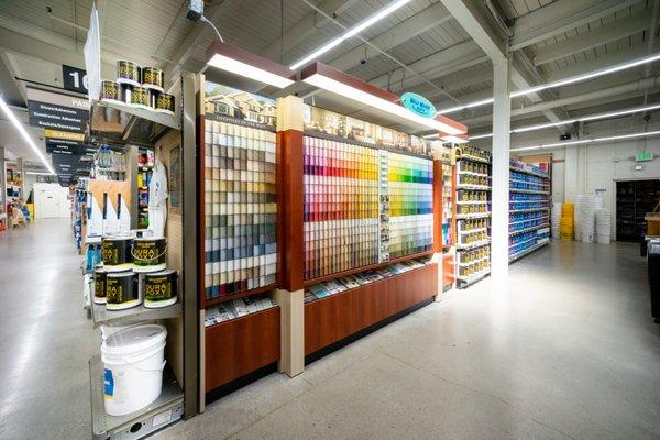 Authorized full-line dealer for Kelly-Moore Paints.