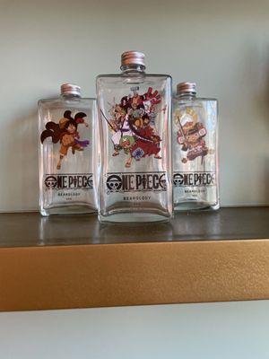 One Piece collab glass flasks for a limited time