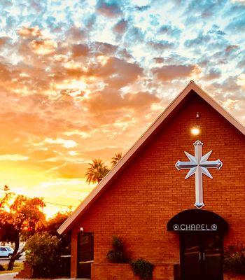 Sunrise over the Chapel