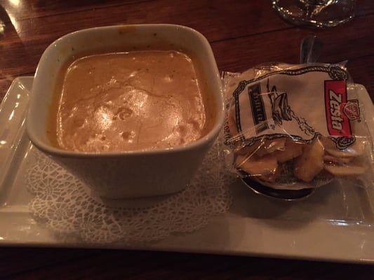 Taste of Middlesex County week - pumpkin and crab bisque