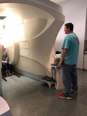 stand up mri machine