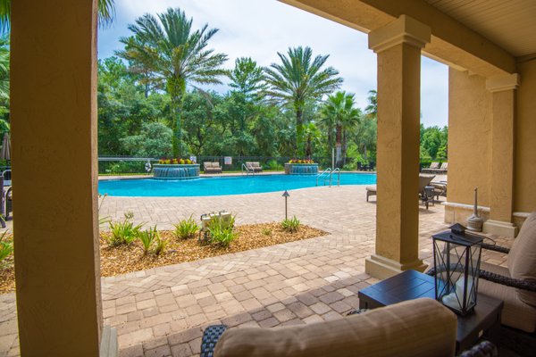 Swimming Pool at Villages of Seloy 55+ in St. Augustine