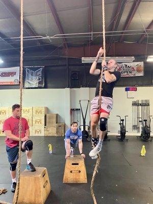 Rope climbs ftw