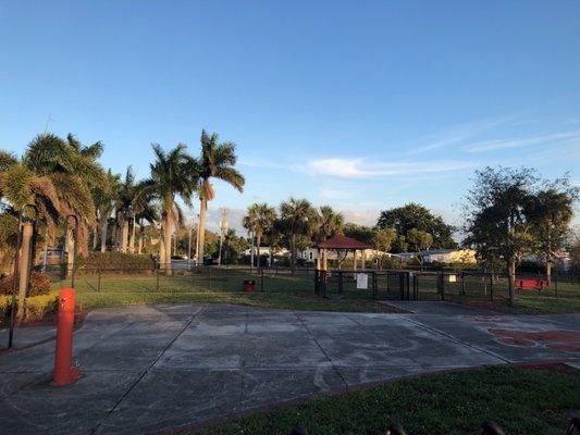 Hydration station & smaller dog park