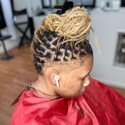 Loc Maintenance and updo