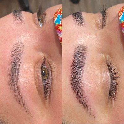 Brow lift + tint