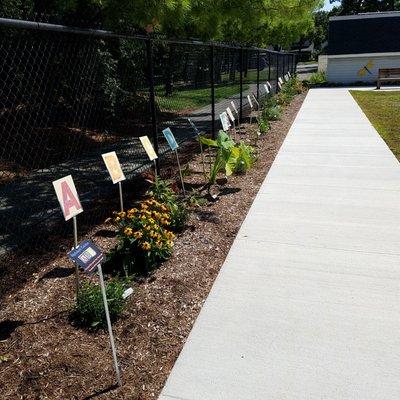 the alphabet garden