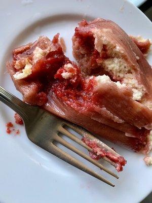 Guava cream cheese dessert tamale. It's like a cobbler.