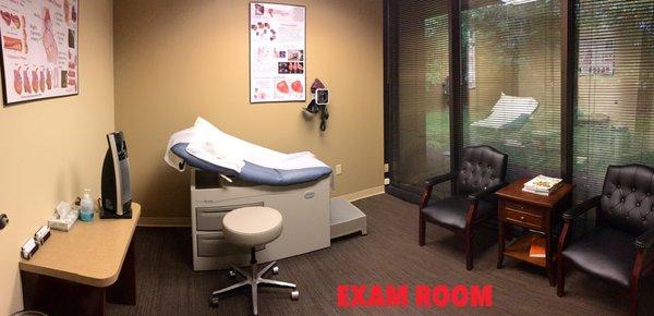 Clinical Consultation and Exam Room