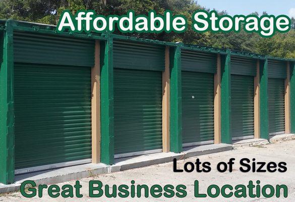 Large 8'x40' Storage units located 5 minutes from Interstate 4