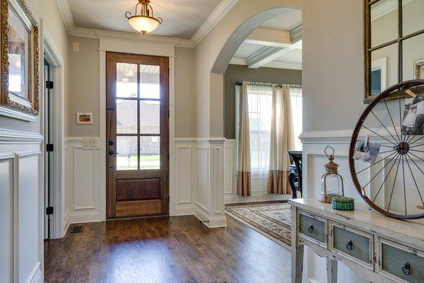 Welcome Home! The entry foyer at 2009 Autumn Ridge Way in Spring Hill, TN!