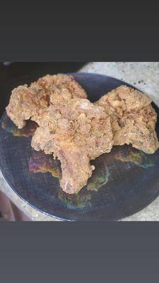 Fried pork chops