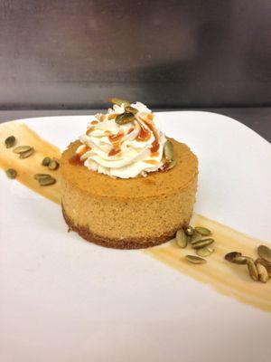 Pumpkin cheesecake