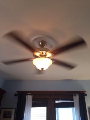 Fan looks good!  Works great too...