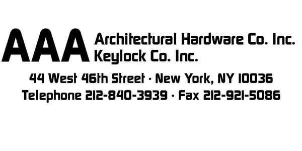 AAA Architectural Hardware