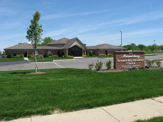 Miamisburg Christian Learning Center located in front of Sycamore Hospital.