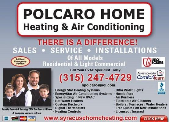 Polcaro Home Heating & Air Conditioning