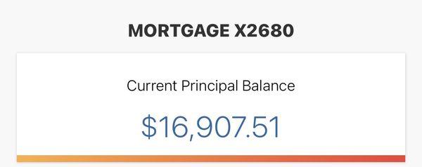 I opened my first new account with them. My mortgage is with them too. They list my balance for me! House almost paid for!