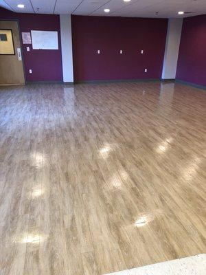 Hardwood floor cleaning