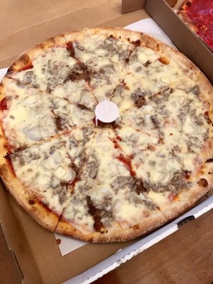 Cheesesteak Pizza