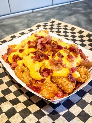 Bacon cheese Loaded Tots