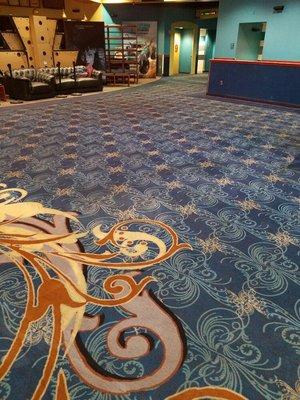 Lobby in Alamance Crossing Movie Theater.  Work done on 1/24/2017