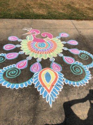 sidewalk art