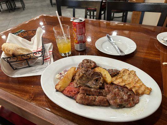 Mixed Grill for one