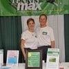 With my wife, Tina Greenbaum, co-founder of Tennis To The Max.