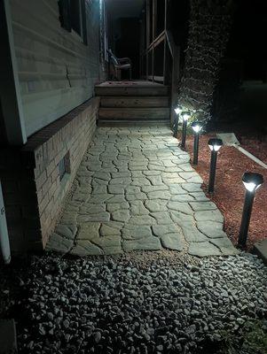 New paver walkway installed!