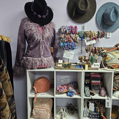 Great Boho threads,  Kicks ,Hats , Jewerly and more.