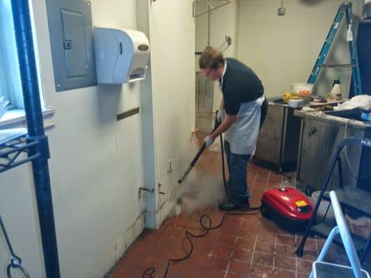 CE Kitchen Steam Deep Cleaning