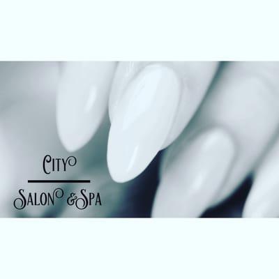 Follow us at: @citysalonandspa meet our talented team: Sydney: @city_glitter_nails