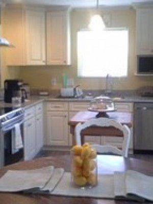 Kitchen cabinets, granite counter tops and appliances