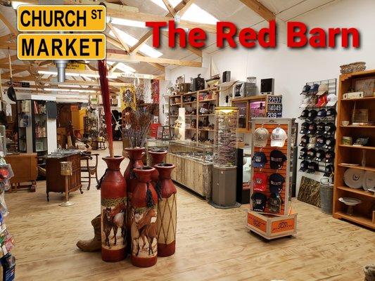 The Red Barn section is filled with furniture, tools, and so much more.  Don't miss this section