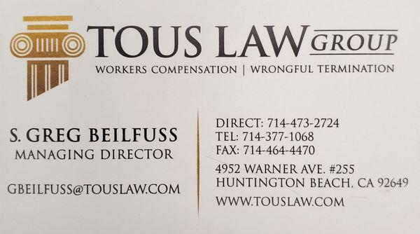 Tous Law Group