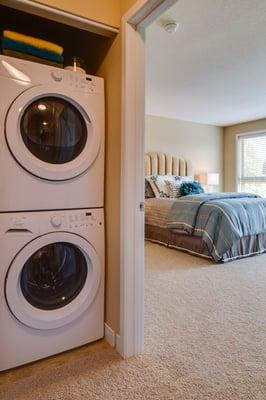 Full Size, Energy Efficient Washer and Dryer in Every Home