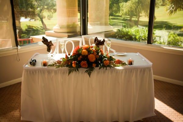 sweetheart table