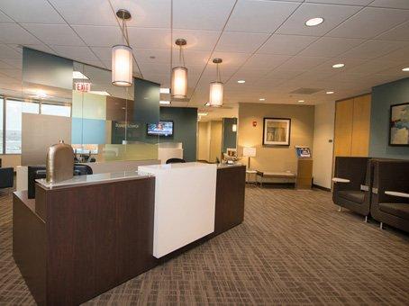 Skokie institute of allied health and technology reception area