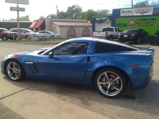 Smooth Vette to Tint now go have some fun customers.