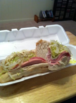 The 12" Italian sub